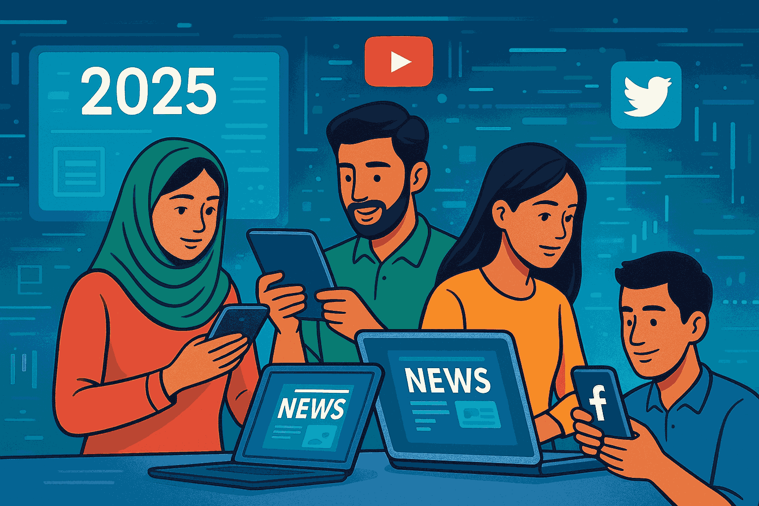 The Evolution of Digital News Consumption in Pakistan: How Audiences Are Changing in 2025