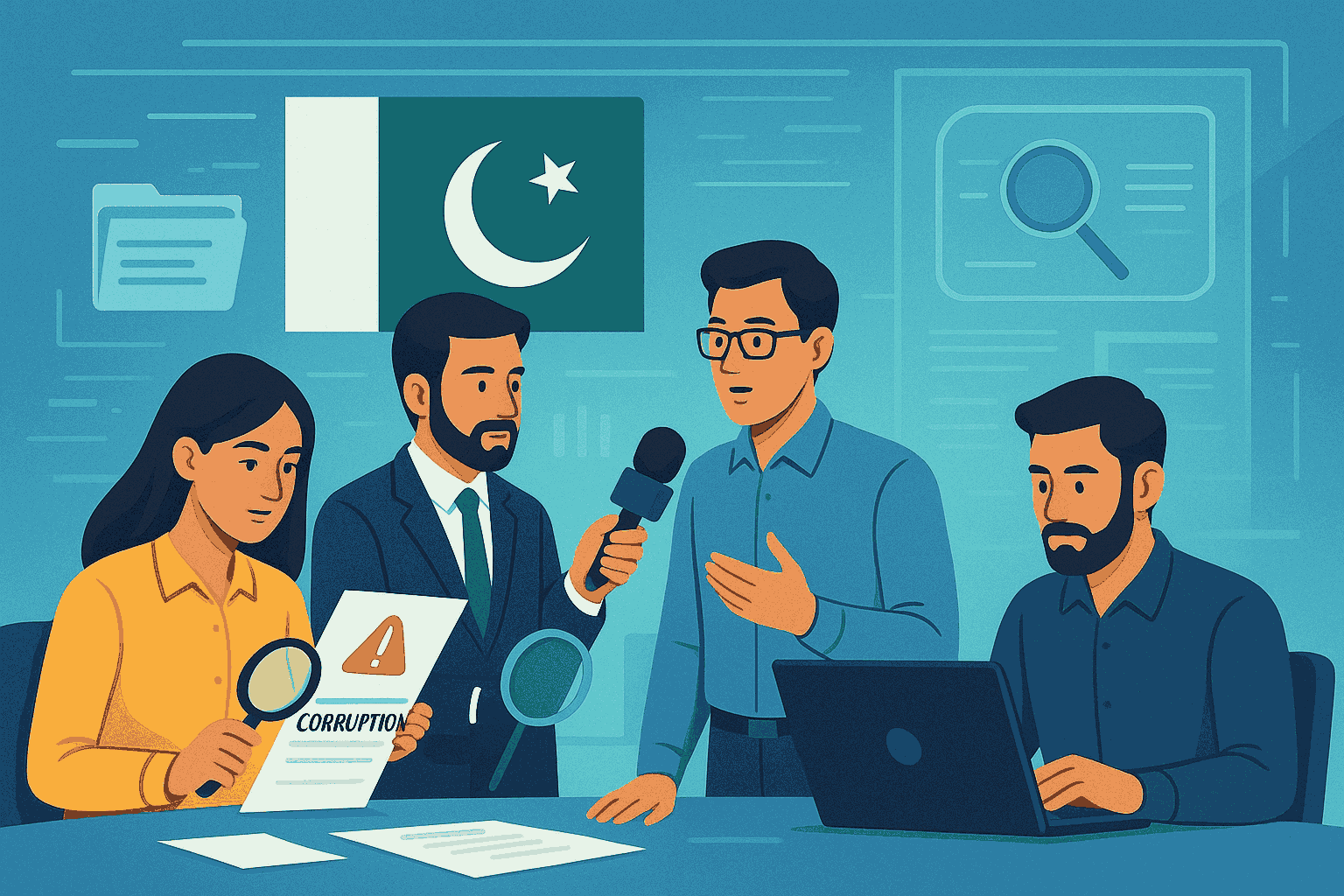 The Role of Investigative Journalism in Strengthening Democracy in Pakistan