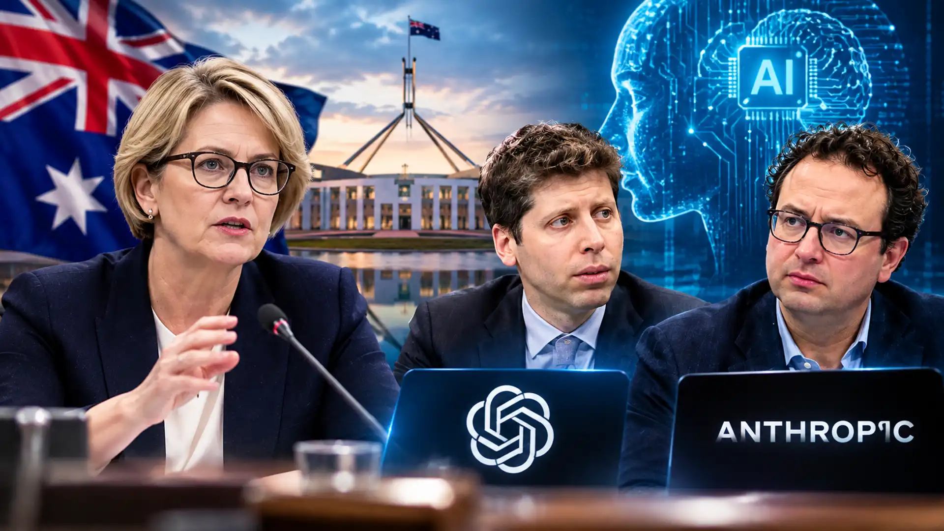Australia Calls OpenAI, Anthropic CEOs to AI Inquiry