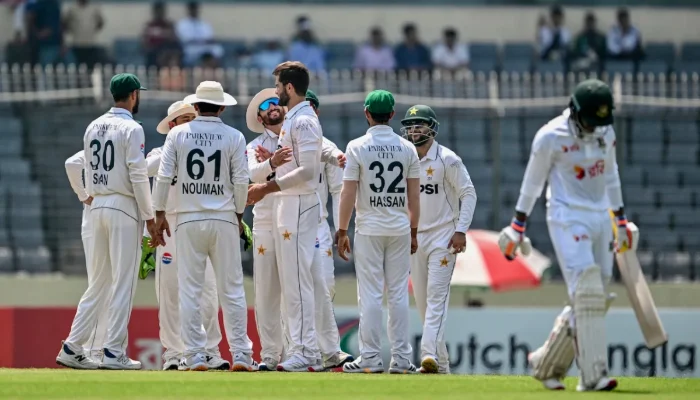 First Test: Bangladesh take control as Pakistan’s bowlers struggle on day one.