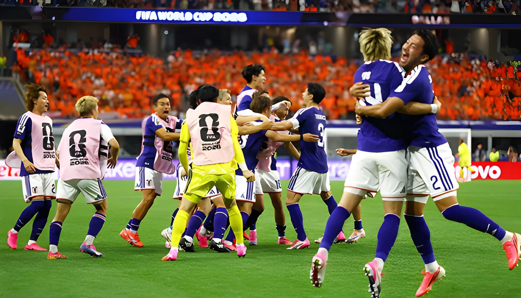 Japan battle back to earn thrilling 2-2 draw with Netherlands