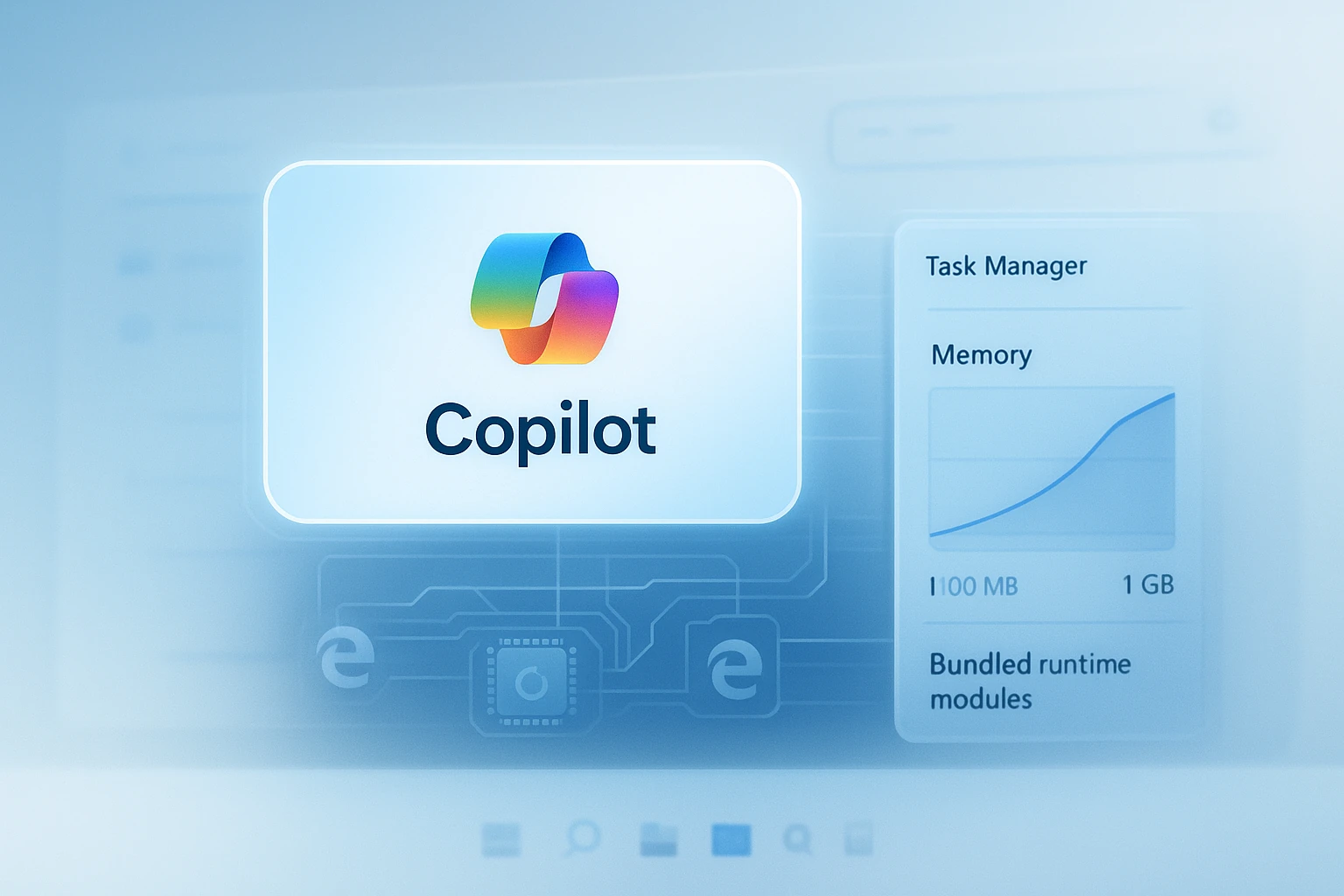New Windows 11 Copilot app integrates Microsoft Edge and increases RAM usage.