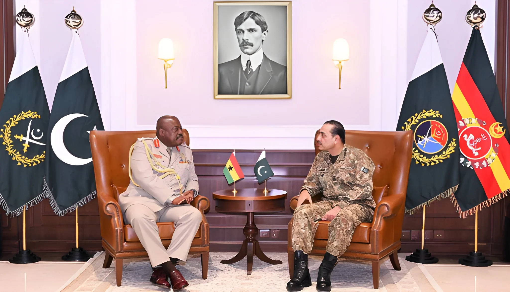 Pakistan, Ghana strengthen defence ties in high-level military talks