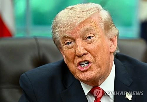 Trump says the US will assist vessels stranded in the Strait of Hormuz.