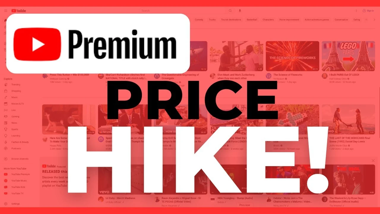 YouTube prices rise — here’s what’s driving the increase