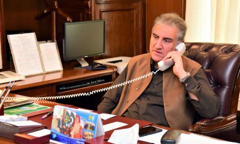 fm-qureshi-calls-for-peaceful-solution-to-ukraine-conflict