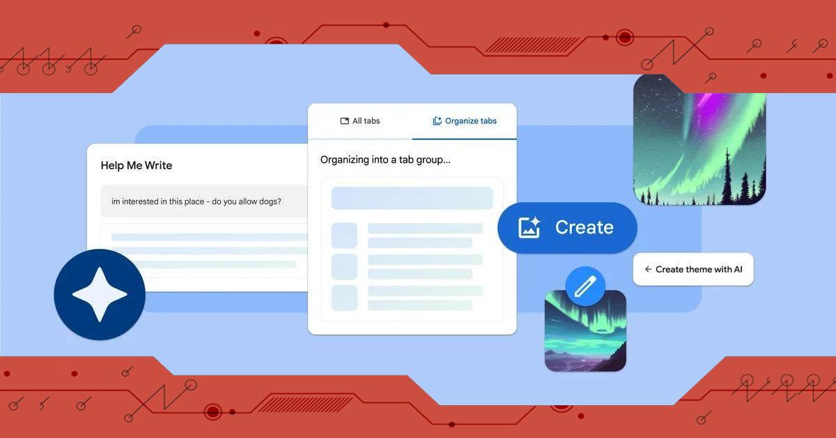 google-rolls-out-ai-features-to-organise-customise-chrome-browser