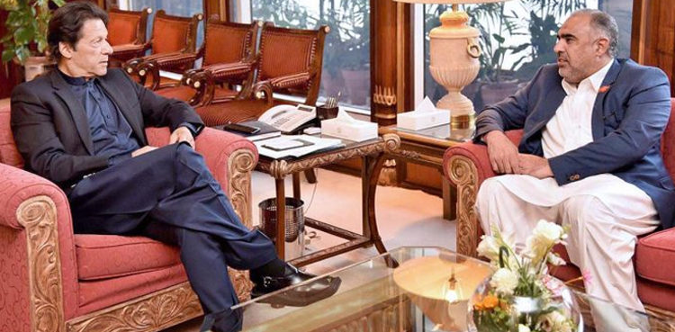 pm-imran-khan-wants-na-speaker-asad-qaiser-to-act-as-per-law-over-assembly-rumpus