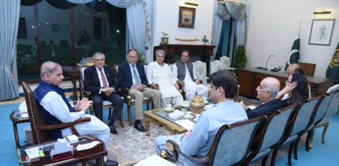 pm-shehbaz-sharif-consults-top-allies-on-political-situation