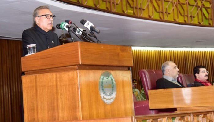 president-alvi-summons-joint-session-of-parliament-tomorrow