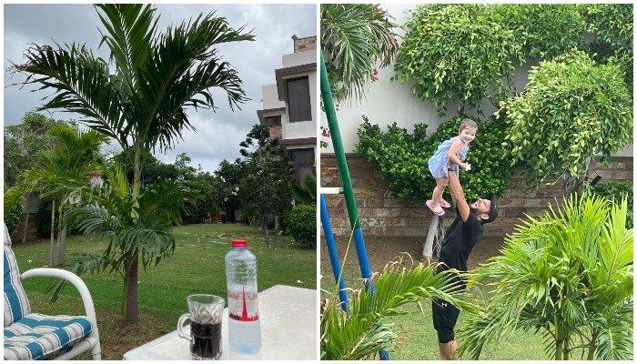 shahid-afridi-enjoys-lovely-karachi-weather-with-family-tells-people-to-stay-safe