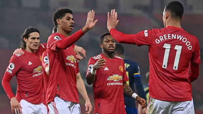premier-league-uniteds-solskjaer-satisfied-with-a-nine-goal-thrashing-of-southampton